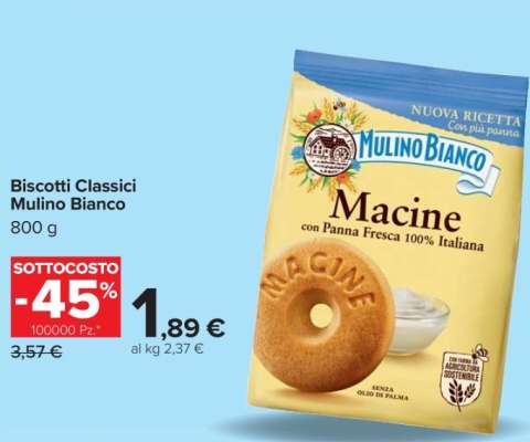 Biscotti Classici Mulino Bianco