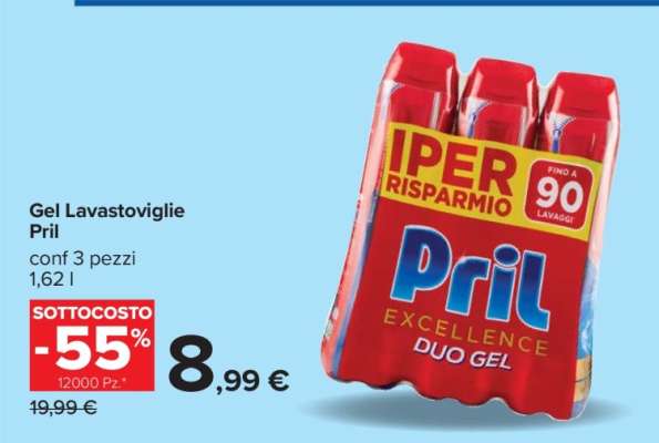 Gel Lavastoviglie Pril