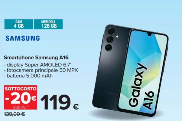 Smartphone Samsung A16