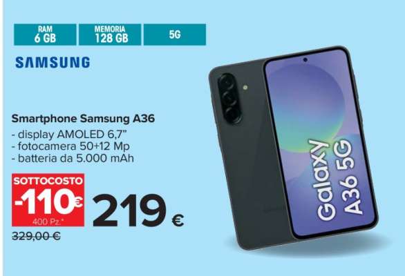 Smartphone Samsung A36