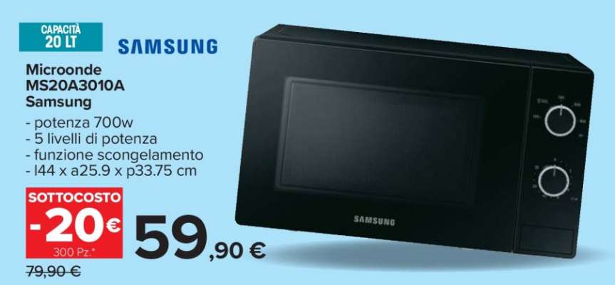 Microonde MS20A3010A Samsung