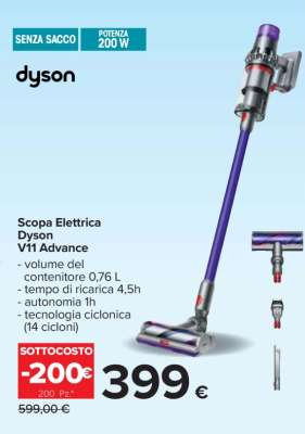 Scopa Elettrica Dyson V11 Advance
