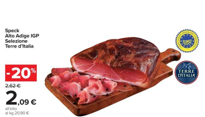 Speck Alto Adige IGP Selezione Terre d’Italia