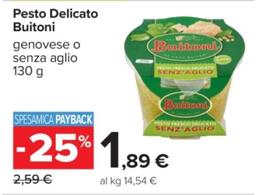 Pesto Delicato Buitoni