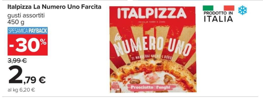 Italpizza La Numero Uno Farcita