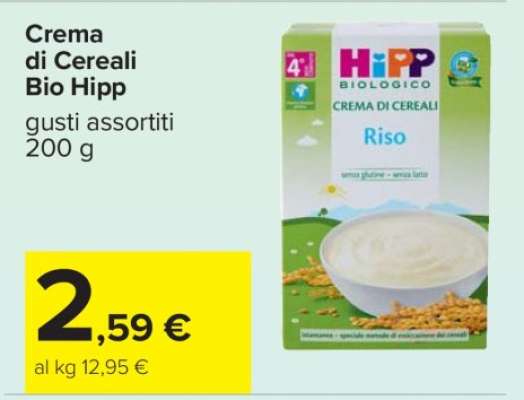 Crema di Cereali Bio Hipp