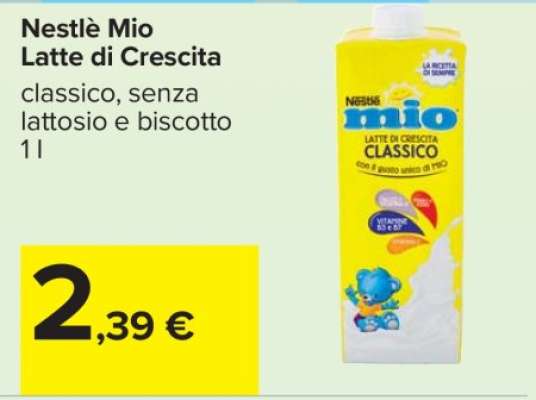 Nestlè Mio Latte di Crescita