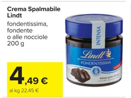 CREMA SPALMABILE LINDT