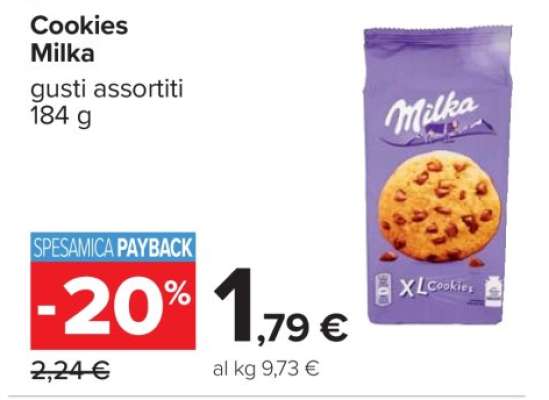 COOKIES MILKA