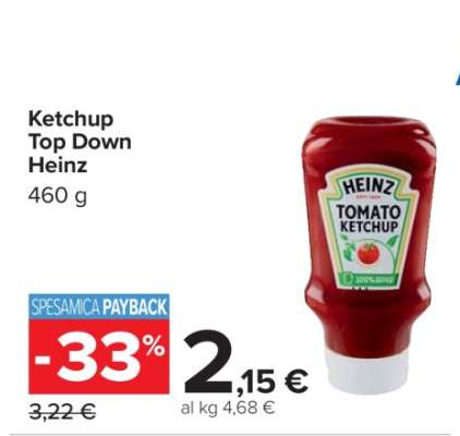 Ketchup Top Down Heinz