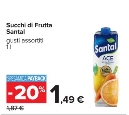 Succhi di Frutta Santal