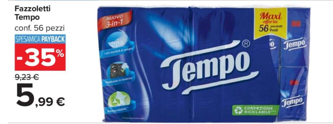 FAZZOLETTI TEMPO