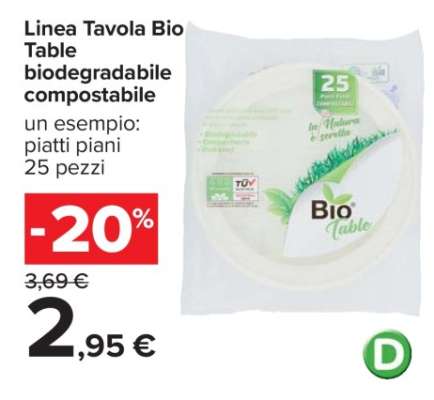 Linea Tavola Bio Table