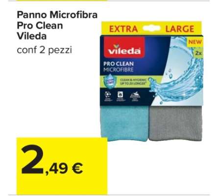 Panno Microfibra Pro Clean Vileda