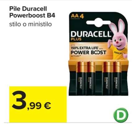 Pile Duracell Powerboost B4