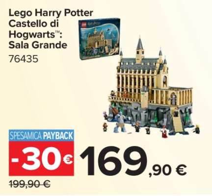 Lego Harry Potter Castello di Hogwarts™: Sala Grande