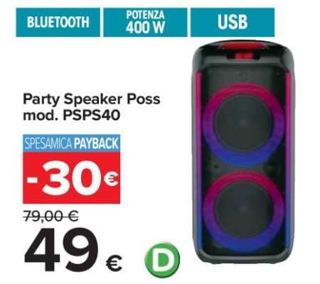 Party Speaker Poss mod. PSPS40