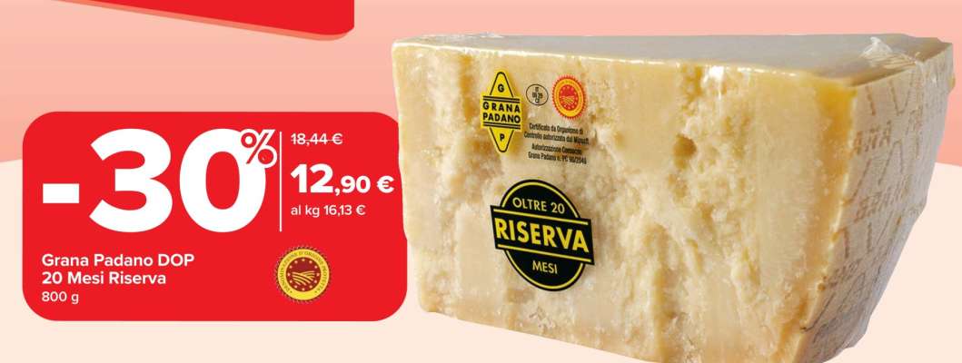 Grana Padano DOP 20 Mesi Riserva
