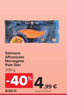 Salmone Affumicato Norvegese Pole Star