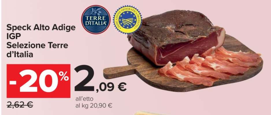 Speck Alto Adige IGP Selezione Terre d’Italia