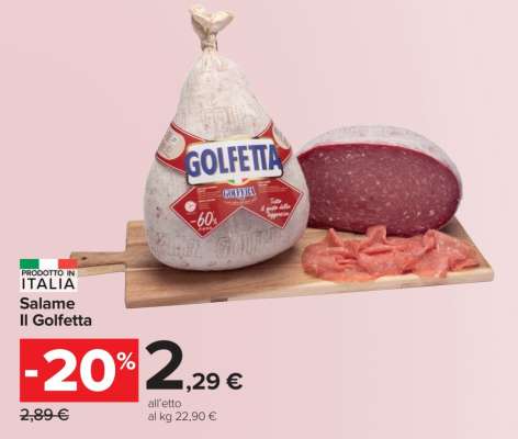 SALAME IL GOLFETTA