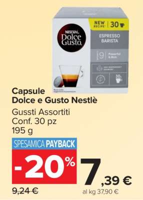 Capsule Dolce e Gusto Nestlè