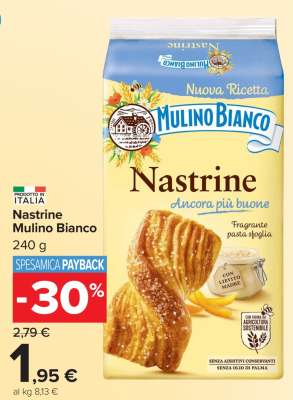 Nastrine Mulino Bianco