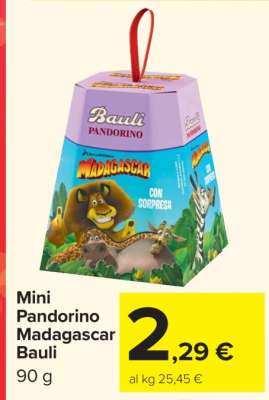 Mini Pandorino Madagascar Bauli