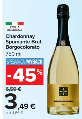 Chardonnay Spumante Brut Borgocolorato