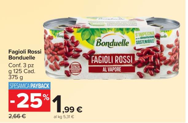 Fagioli Rossi Bonduelle