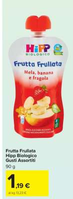 Frutta Frullata Hipp Biologico Gusti Assortiti