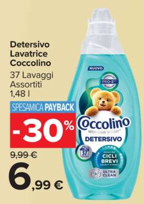 Detersivo Lavatrice Coccolino