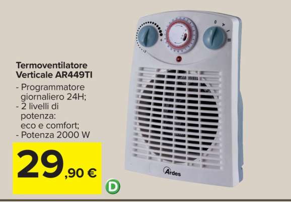 Termoventilatore Verticale AR449TI