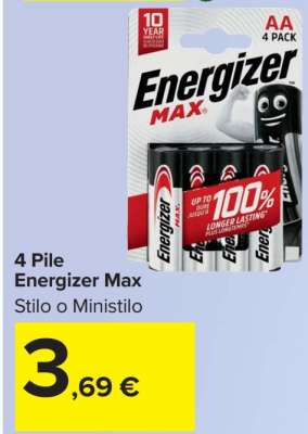 4 Pile Energizer Max