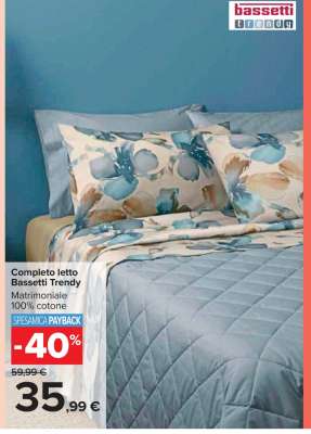 Completo Letto Bassetti Trendy