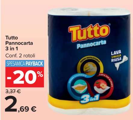 Tutto Pannocarta 3 in 1