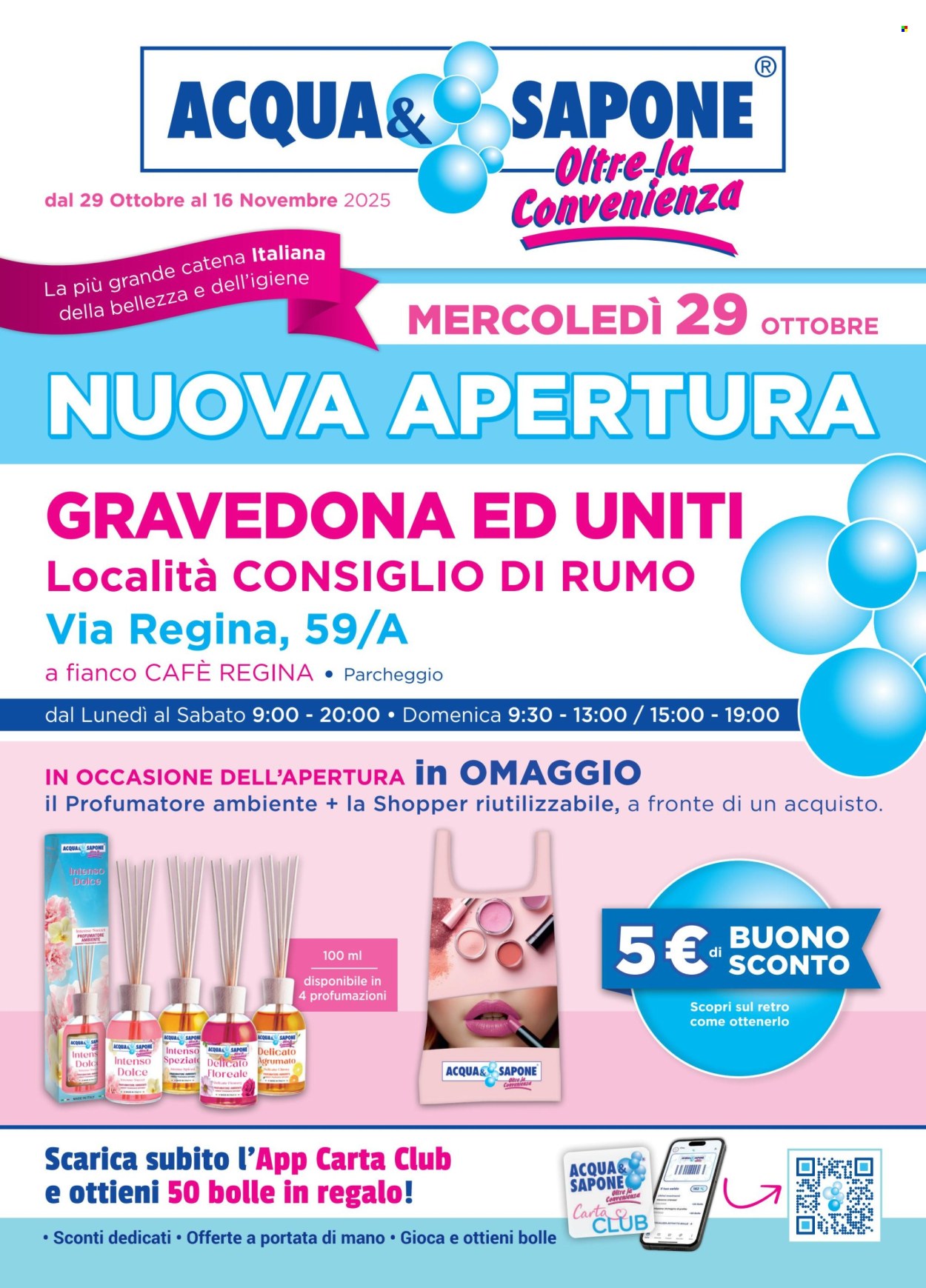 Volantino Acqua & Sapone - 29/10/2025 - 16/11/2025. Pagina 1