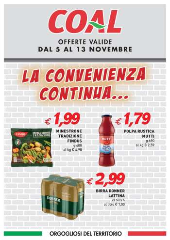 Volantino COAL - 5/11/2025 - 13/11/2025.