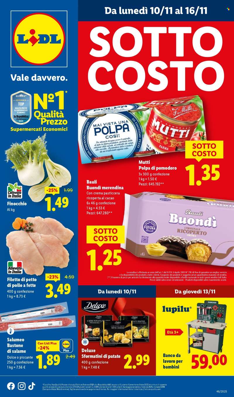 Volantino Lidl - 10/11/2025 - 16/11/2025.