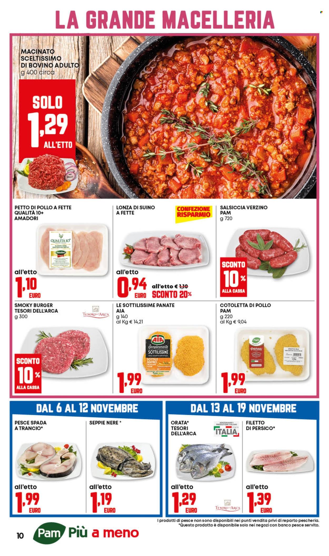 Volantino Pam Panorama - 6/11/2025 - 19/11/2025. Pagina 10