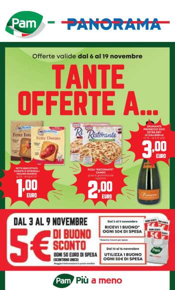 Volantino Pam Panorama - 6/11/2025 - 19/11/2025.