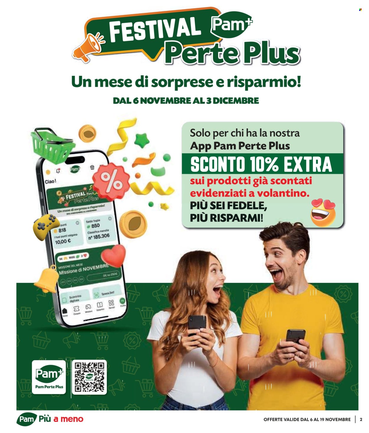 Volantino Pam Panorama - 6/11/2025 - 19/11/2025. Pagina 2