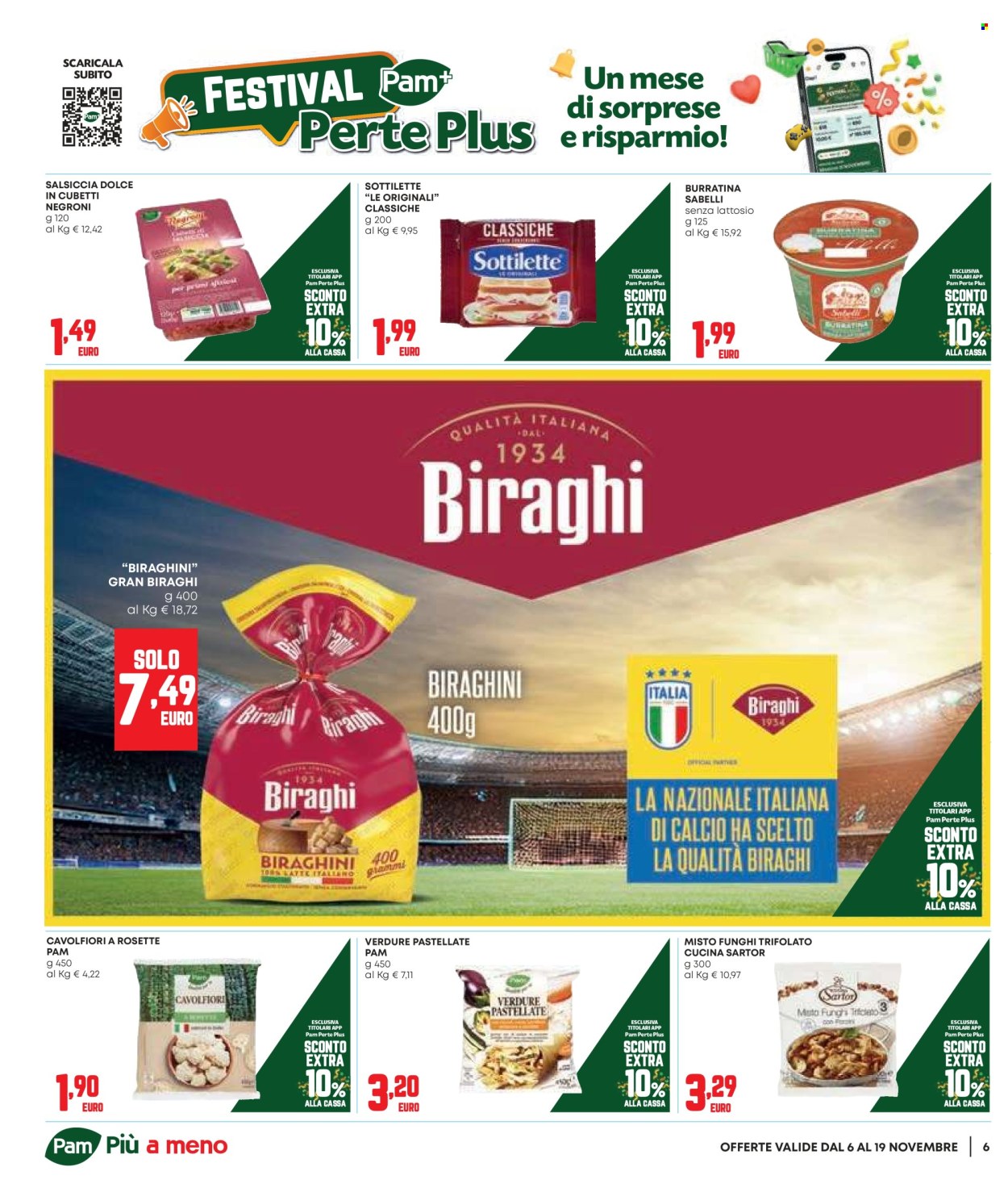 Volantino Pam Panorama - 6/11/2025 - 19/11/2025. Pagina 6