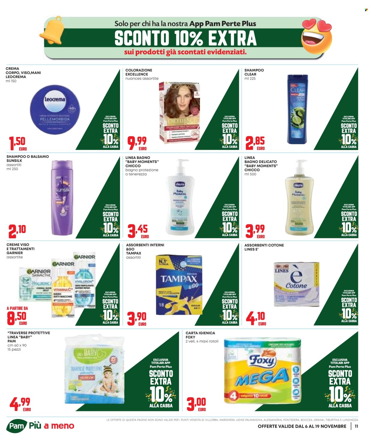 Volantino Pam Panorama - 6/11/2025 - 19/11/2025. Pagina 11