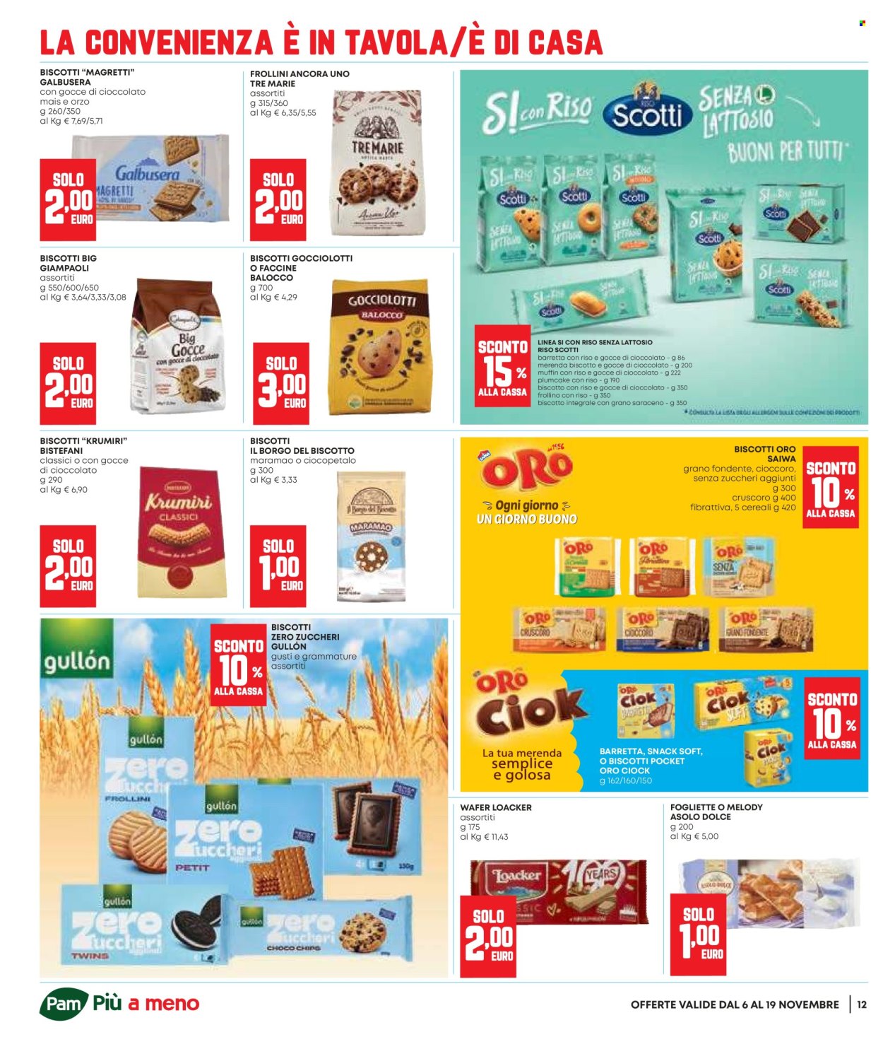 Volantino Pam Panorama - 6/11/2025 - 19/11/2025. Pagina 12