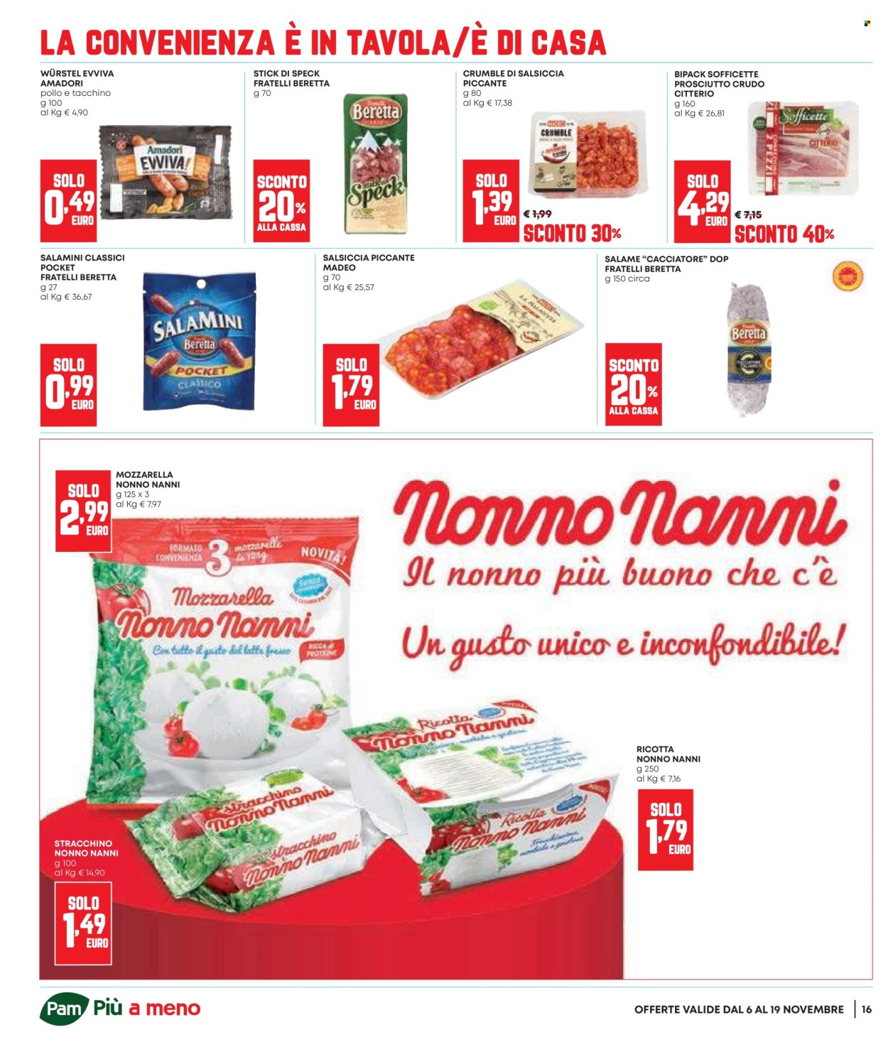 Volantino Pam Panorama - 6/11/2025 - 19/11/2025. Pagina 16