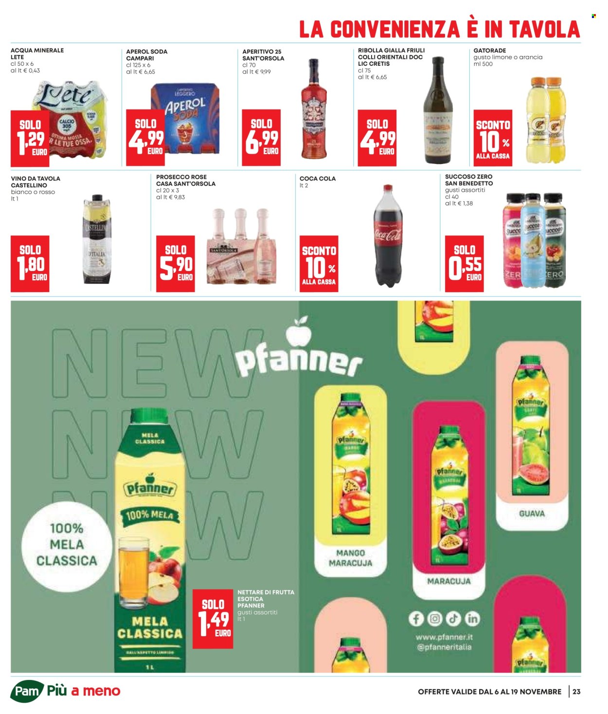 Volantino Pam Panorama - 6/11/2025 - 19/11/2025. Pagina 23