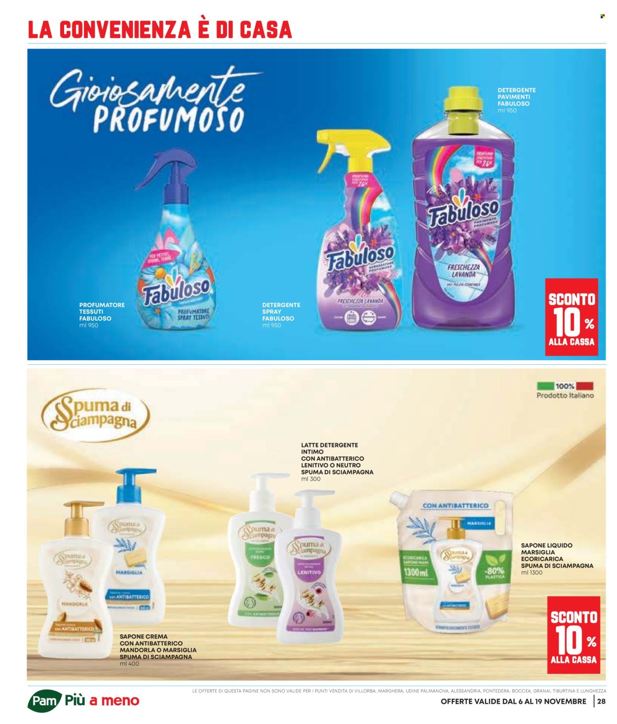 Volantino Pam Panorama - 6/11/2025 - 19/11/2025. Pagina 28