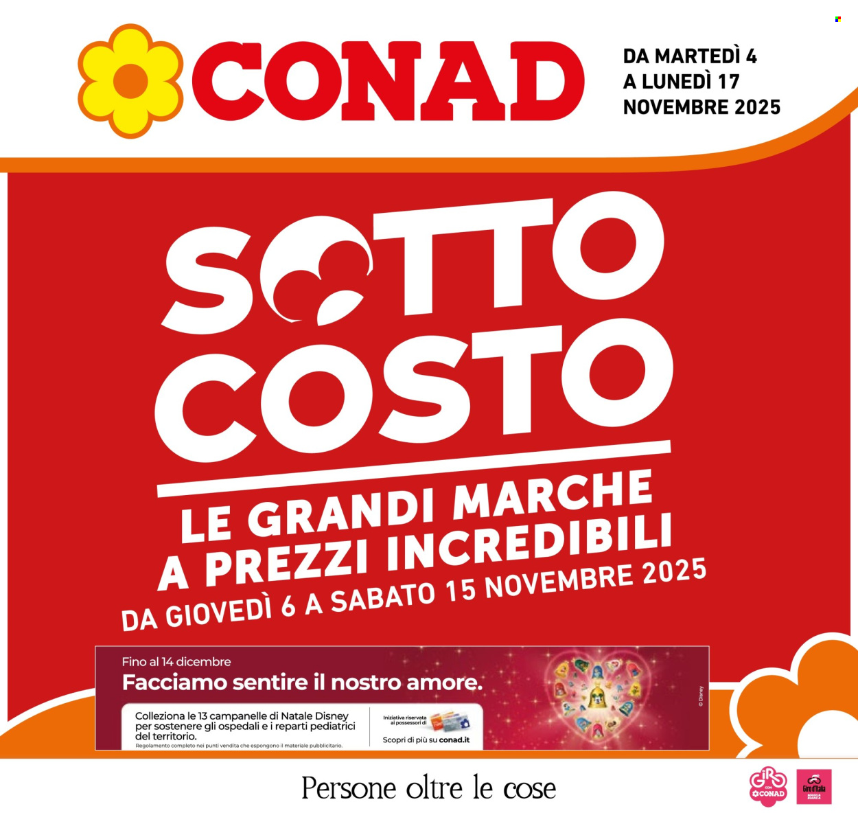 Volantino Conad - 4/11/2025 - 17/11/2025. Pagina 1