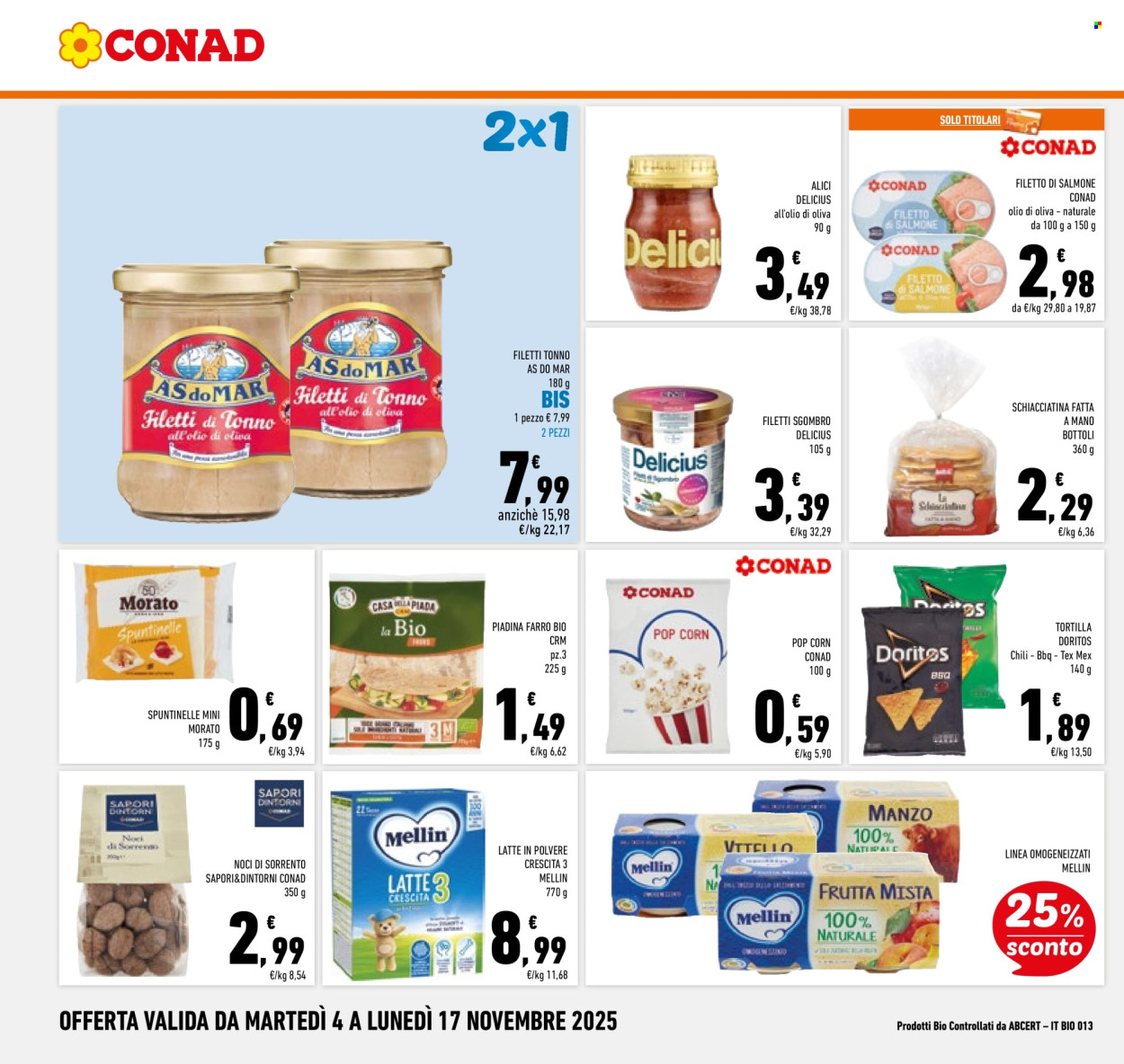 Volantino Conad - 4/11/2025 - 17/11/2025. Pagina 16